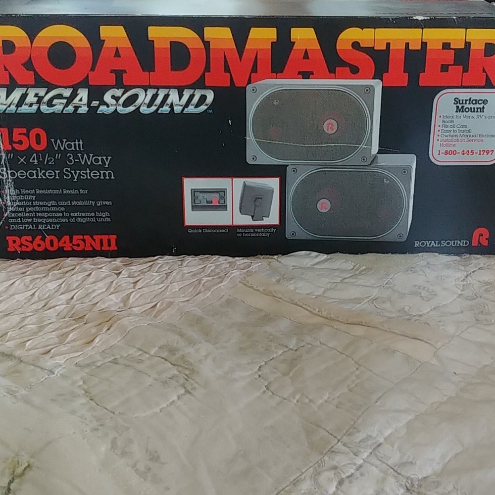 🌉ROADMASTER MEGA SOUND🌉 CAR SPEAKERS